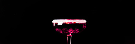 Tasty and colorful drinks based on various alcohols, syrups and liqueurs, unique effect of the bartender's work, party nightの写真素材