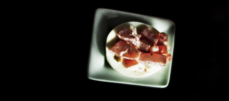 stuffed eggs with hand-made stuffing, healthy and tasty snack, easterの写真素材