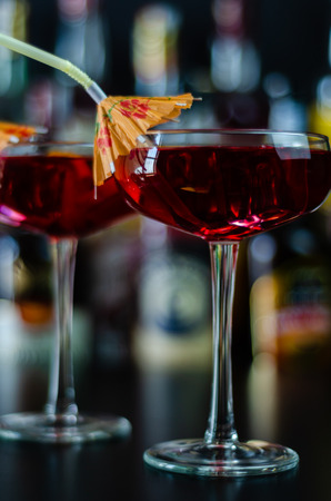 Sangria a traditional fruity cocktail from Spain based on sweet wine and fruit, a refreshing drinkの写真素材