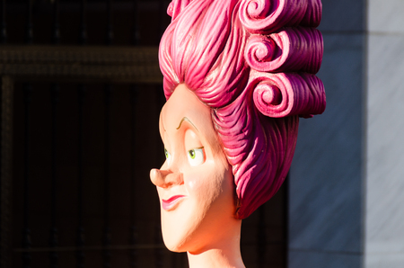VELEZ-MALAGA, SPAIN - FEBRUARY 3, 2018
People in costumes celebrating carnival in Malaga province, carnival paradeのeditorial素材