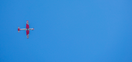 TORRE DEL MAR, SPAIN - JULY 27, 2018 planes flying over the beach in a seaside town, aerobatics airshow in Andalusiaのeditorial素材