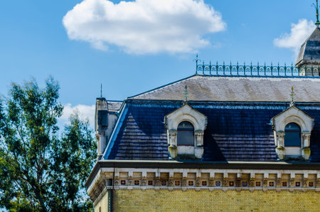 LONDON, UK - MAY 21, 2019 Original Abbey Mills Pumping Station, in Abbey Lane, London, is a sewage...