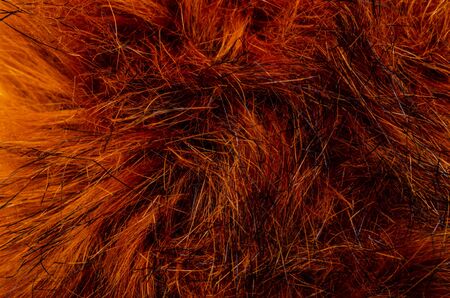 Background and texture of the fur macro image, artificial fabric, patternの写真素材