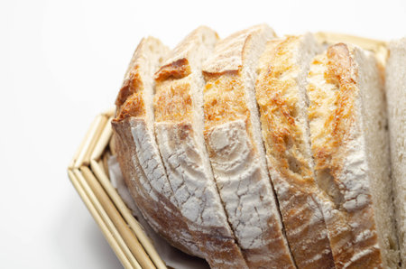 Gluten free artisan bread sourdough cob, homemade baking of delicious round bread, fresh baking