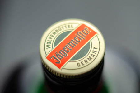 LONDON, UK - 15 JUNE 2023 The alcohol was made as a result of macerating 56 herbs and spices in spirit for about a year in oak barrels and the exact composition of this popular root liqueur is a closely guarded secretのeditorial素材