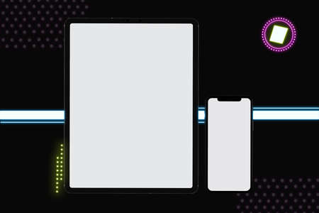 Neon Responsive V.4の写真素材