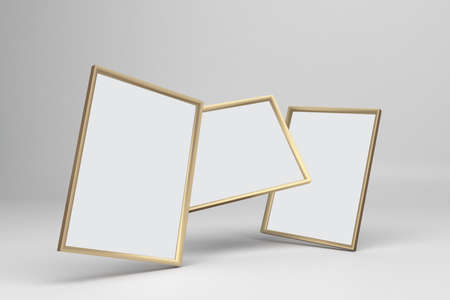 Frame With White Backgroundの写真素材