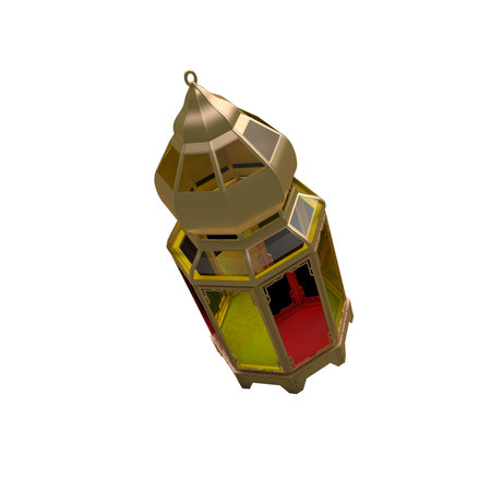 Lantern With White Background