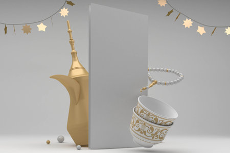 Eid Brochure With White Background