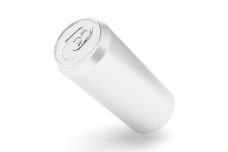 Soda Can With White Background