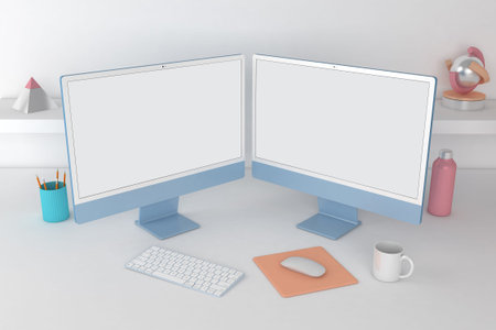 PC 2021 Desktop With White Background