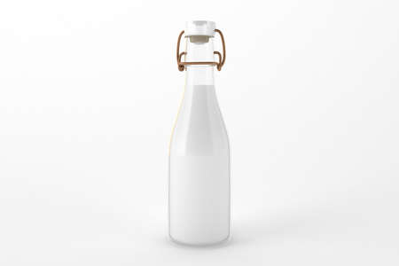 Milk Bottleの写真素材