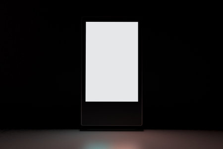 Digital signage in Dark