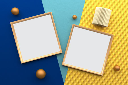 Frames Top Viewの写真素材