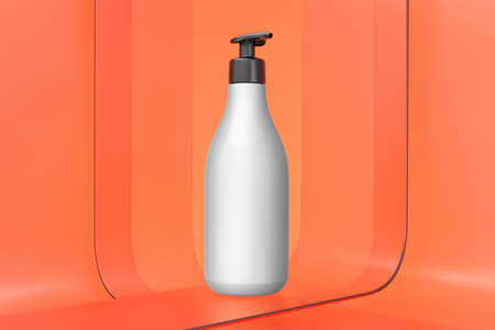 Shampoo on Glassの写真素材