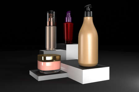 Cosmetics Setの写真素材