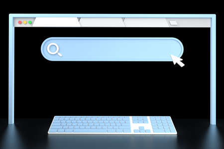 Website Interfaceの写真素材