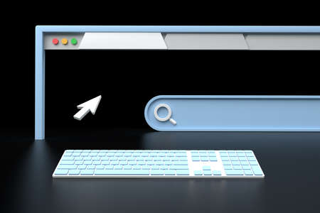 Website Interfaceの写真素材