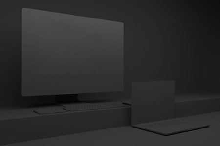 Dark Smart Devices 2021の写真素材