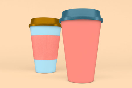 Coffee Cupsの写真素材