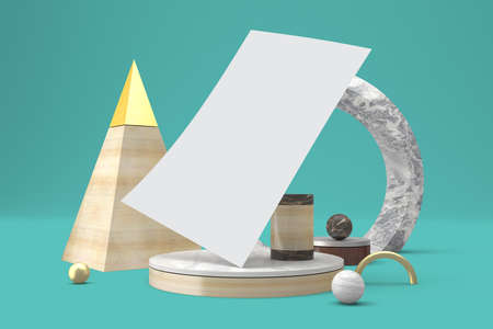 Abstract Flyerの写真素材