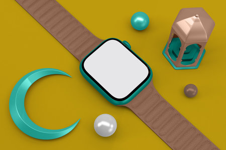 Ramadan Smart Watchの写真素材
