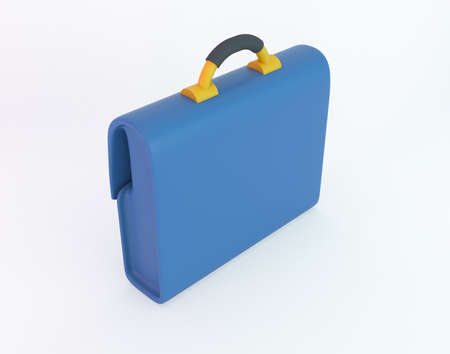 Briefcase Back Sideの写真素材
