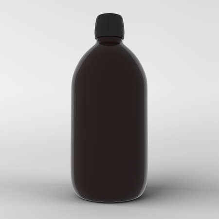 Glass Medical Bottleの写真素材