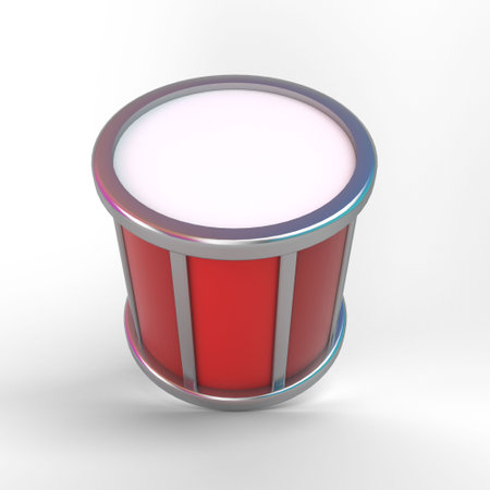 Cartoon Soccer Drumの写真素材