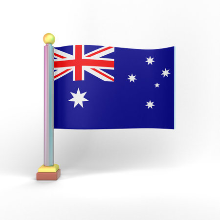 Australia Flagの写真素材