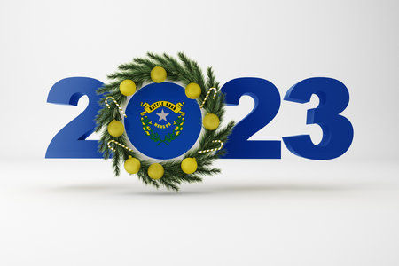 2023 Nevada With Wreathの写真素材