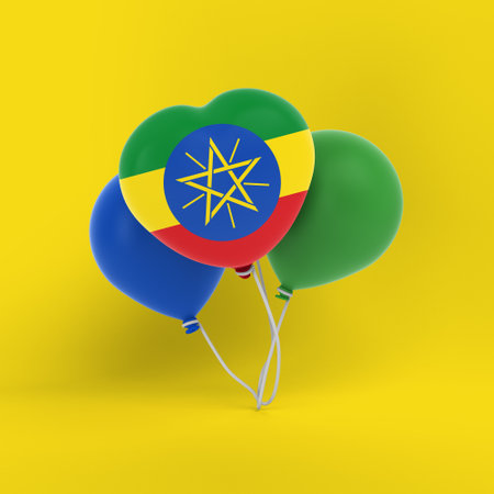 Ethiopia Balloonsの写真素材