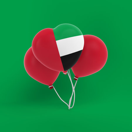 United Arab Emirates Balloonsの写真素材