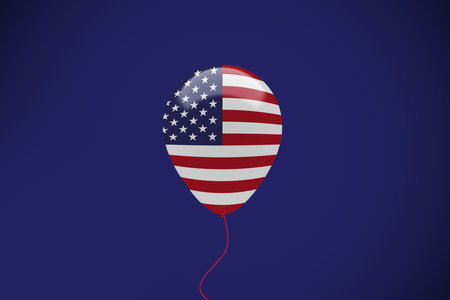 United States Balloonの写真素材