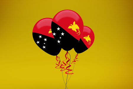 Papua New Guinea Balloonsの写真素材