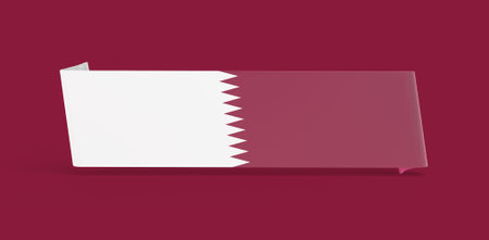 Qatar Flag Banner