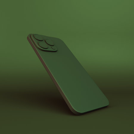 Cartoon Clay Phoneの写真素材