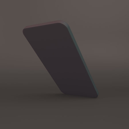 Cartoon Clay Phoneの写真素材