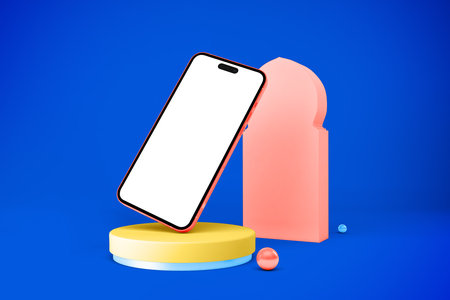 Ramadan Phone 14の写真素材