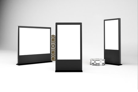 Arabic Digital Signageの写真素材