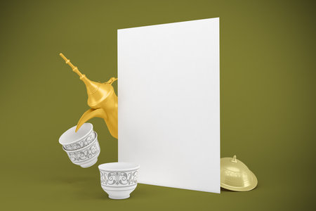Eid Poster Right Sideの写真素材