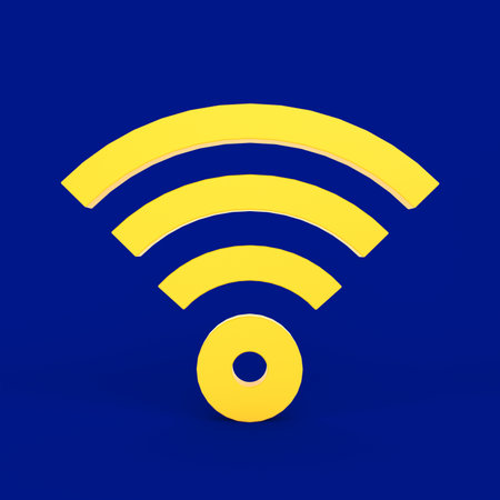 Signal Icon Front Sideの写真素材
