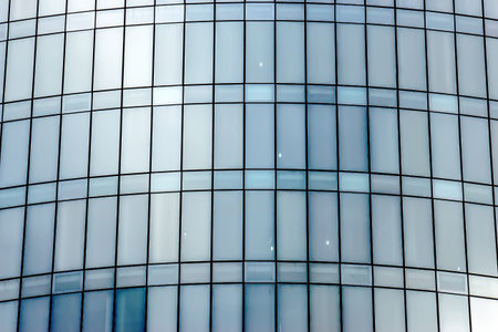 Texture from the windows of an office building. Texture of the glass.の写真素材