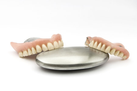 Dental removable prosthesis  with metal Object