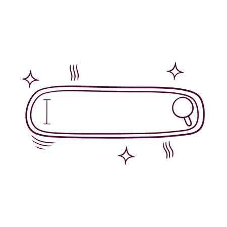 search box. hand drawn icon. hand drawn vector illustrationのイラスト素材
