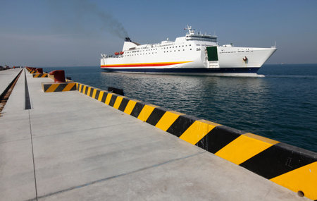 Cruise berthing port