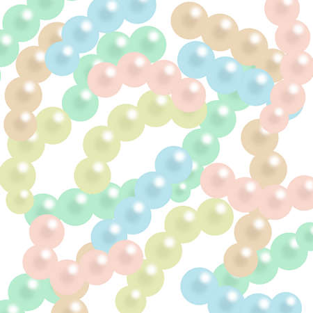 painting composed of colorful beadsの写真素材