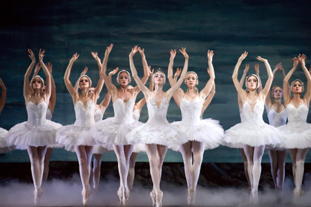 russian royal ballet perform Swan Lake ballet