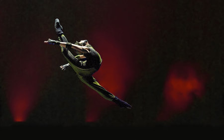 CHENGDU - DEC 13: Group dance  のeditorial素材