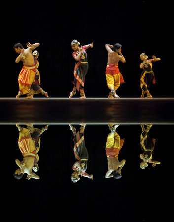 CHENGDU - OCT 24: Indian folk dance 
